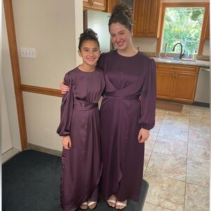 Elegant Purple Dress